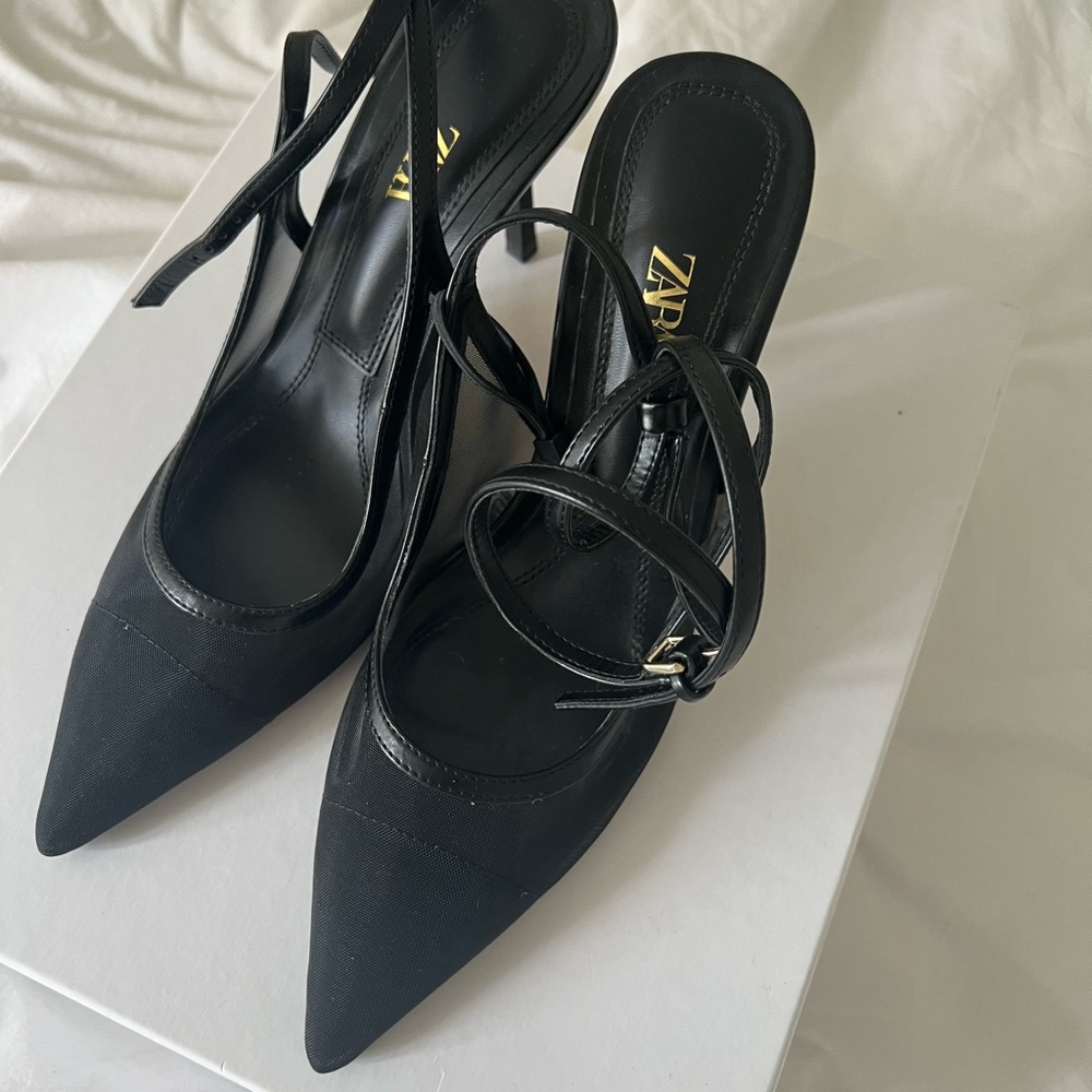 Zara tie up heels - Picture 6 of 6